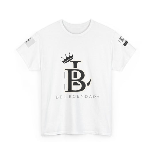Be Legendary "Second Coming" Unisex Heavy Cotton Tee - Graphic T-Shirt for Inspiration and Motivation
