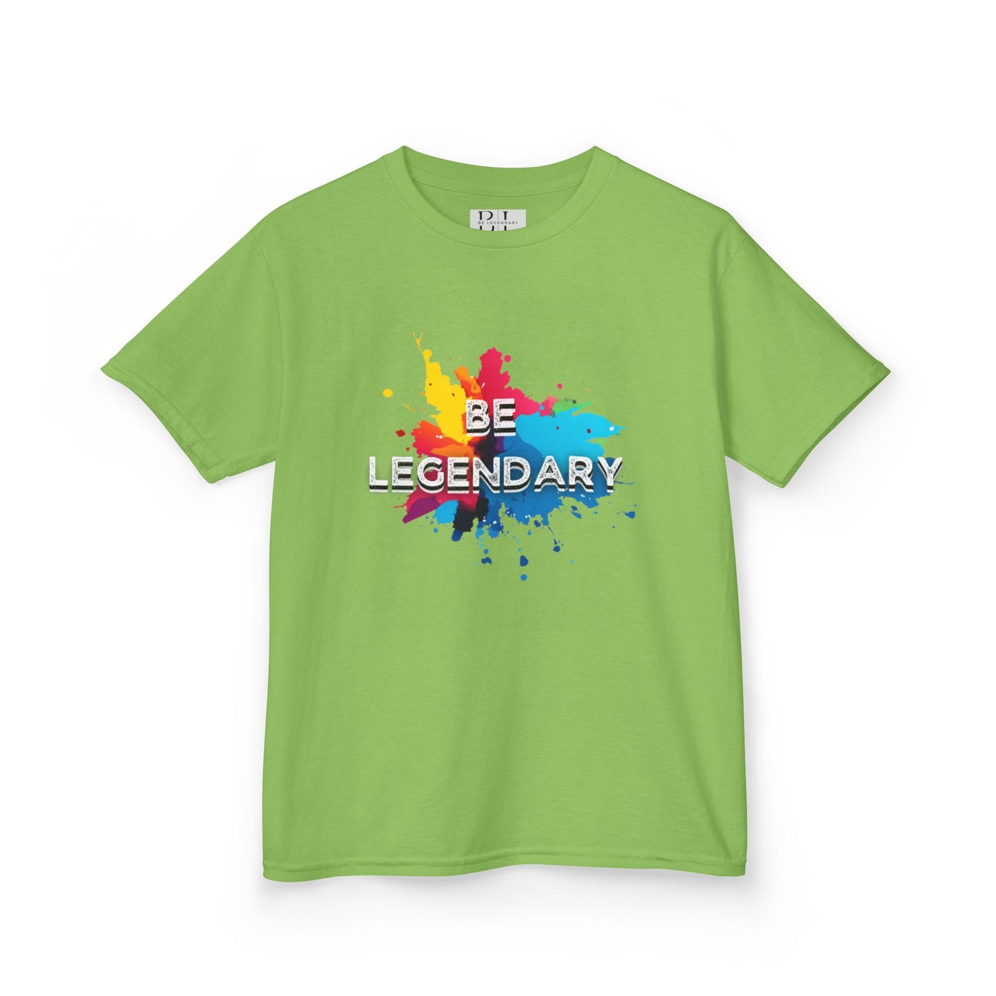 "Kids" Be Legendary "The Passover" Heavy Cotton Tee - Colorful Splash Design for Fun Adventures