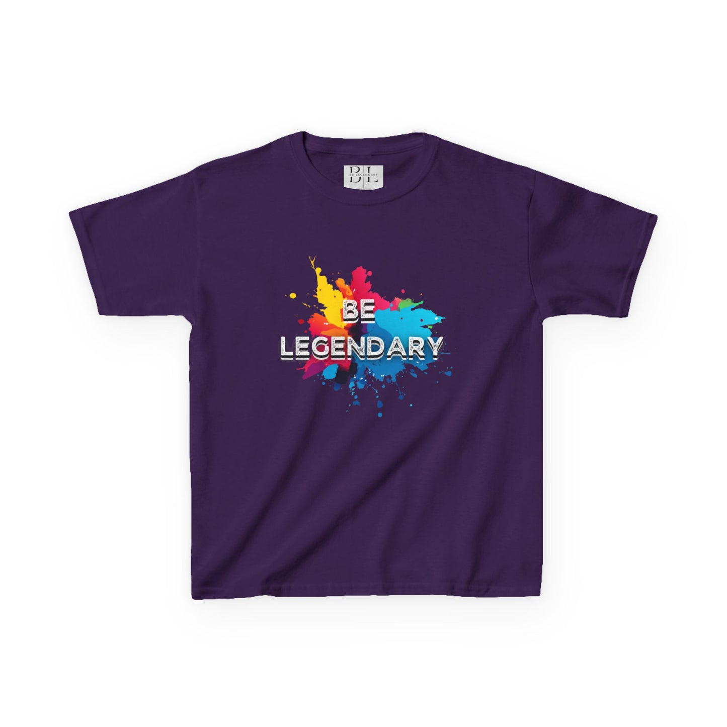 "Kids" Be Legendary "The Passover" Heavy Cotton Tee - Colorful Splash Design for Fun Adventures
