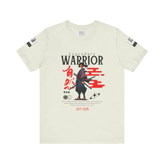 Samurai Warrior Unisex Tee - Bold Graphic T-Shirt for Anime Fans