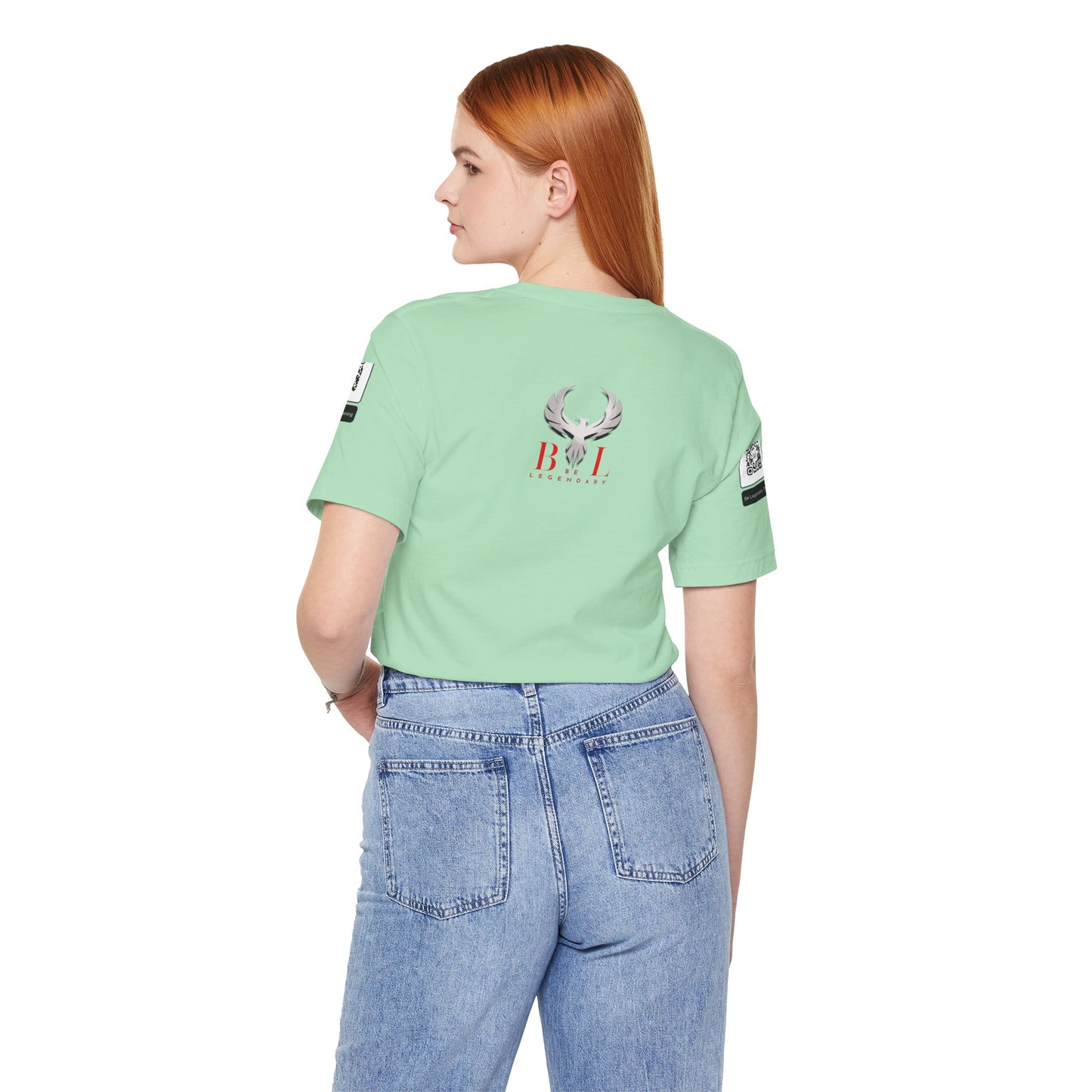 Be Legendary "Never Quit" Unisex Tee - Motivational Short Sleeve Shirt