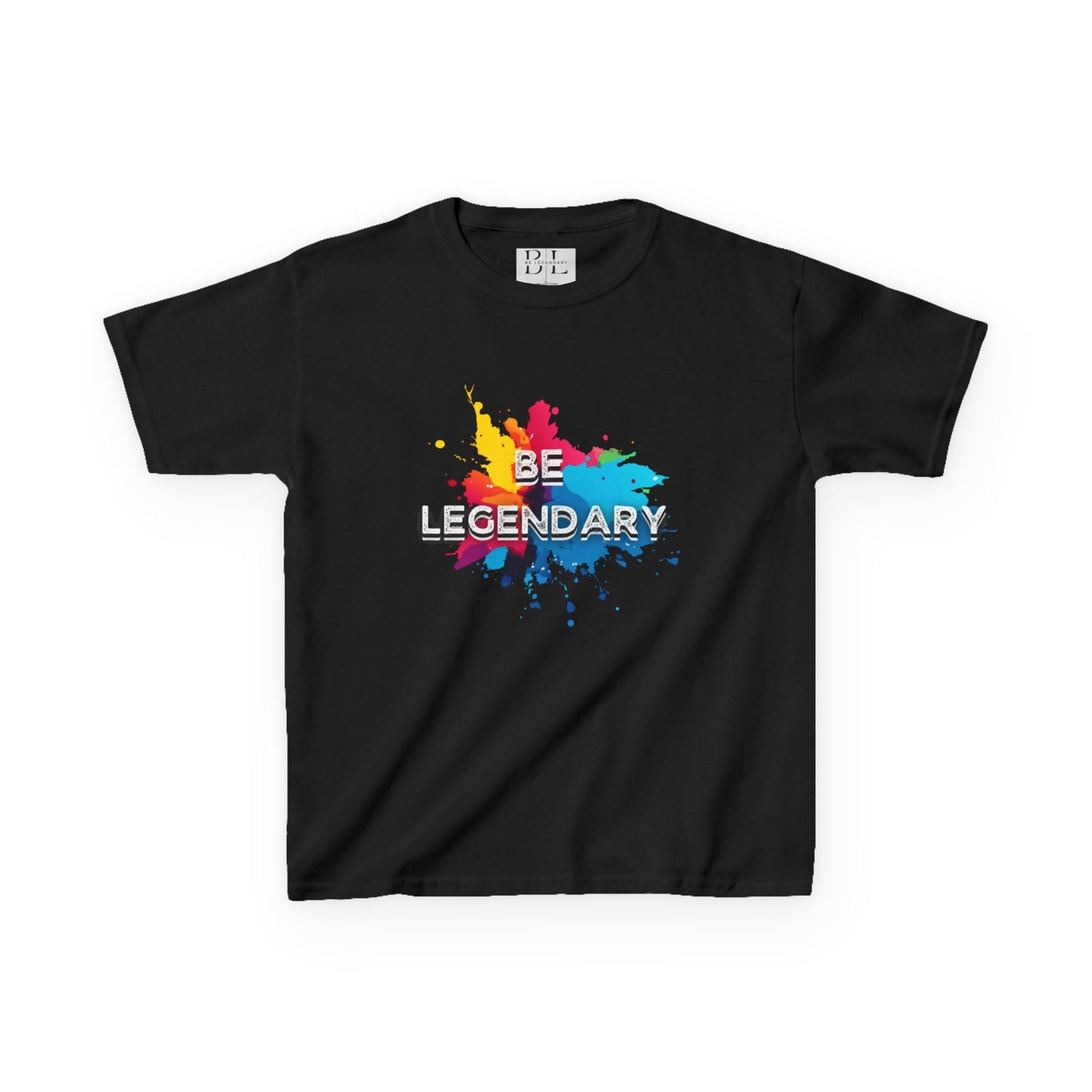 "Kids" Be Legendary "The Passover" Heavy Cotton Tee - Colorful Splash Design for Fun Adventures