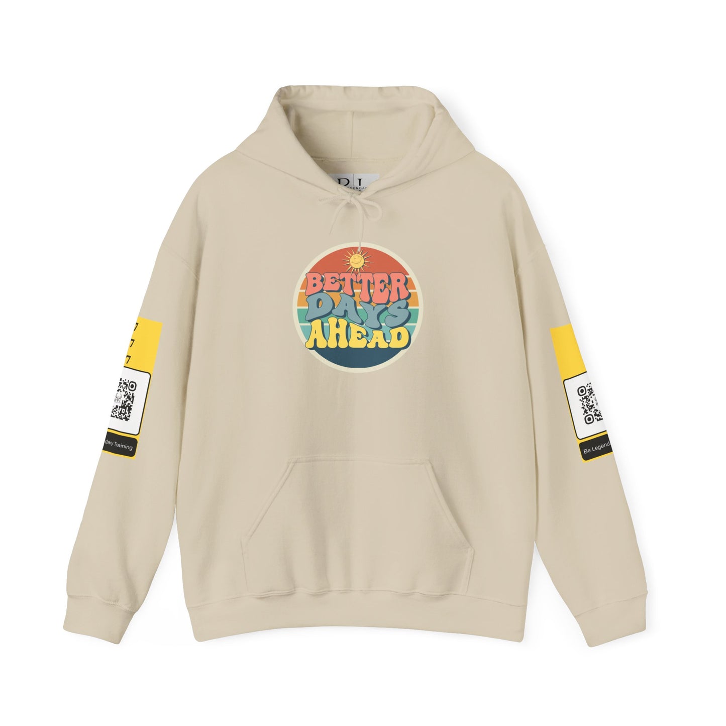 Be Legendary "Better Days" Hooded Sweatshirt - Unisex Heavy Blend™