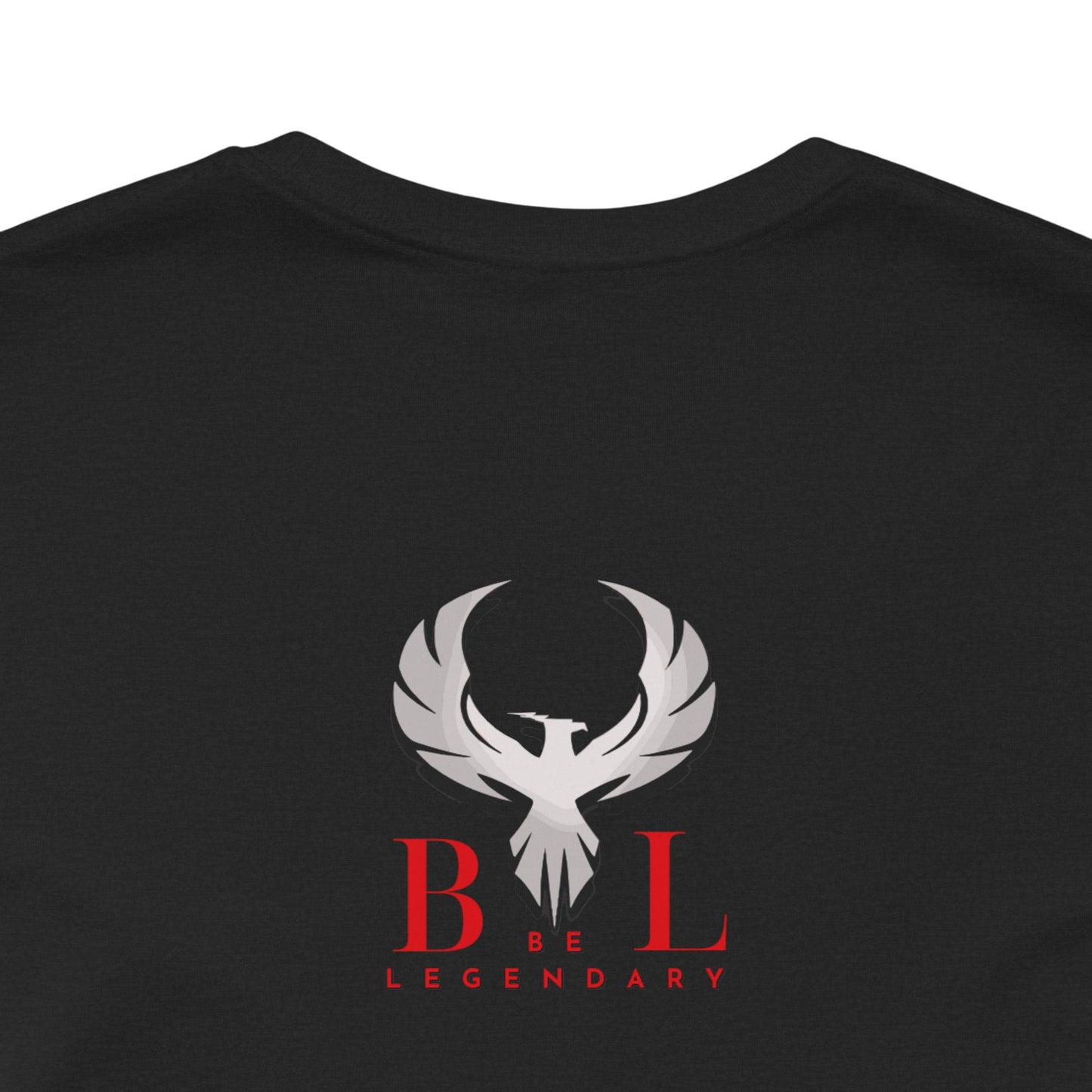 Be Legendary "Never Quit" Unisex Tee - Motivational Short Sleeve Shirt