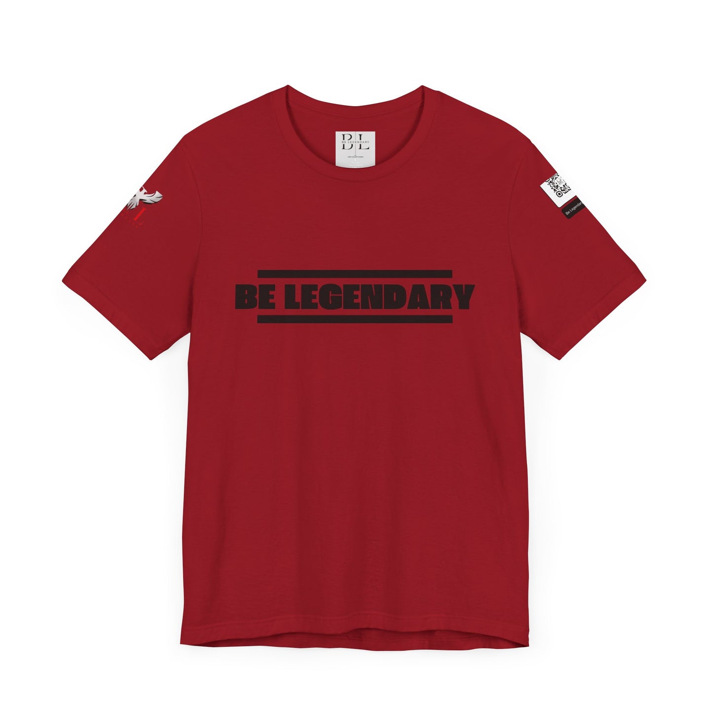 BE LEGENDARY "繁盛 幸運" Hanse Kouun Edition. Unisex Short Sleeve Tee, Graphic T-Shirt, Anime Art Apparel, Casual Wear, Gift for Him/Her