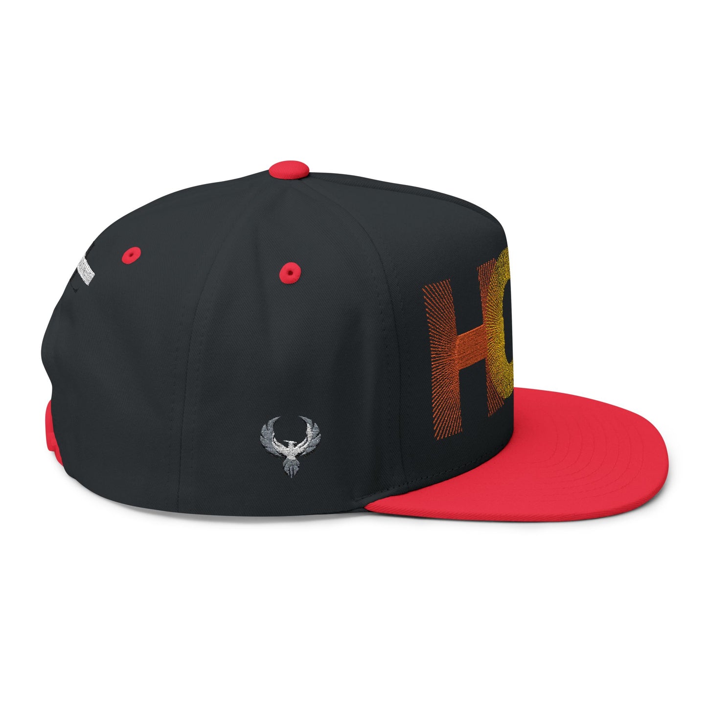 Be Legendary Crown" Hope Embroidered Flat Bill Cap - Stylish & Motivational Hat