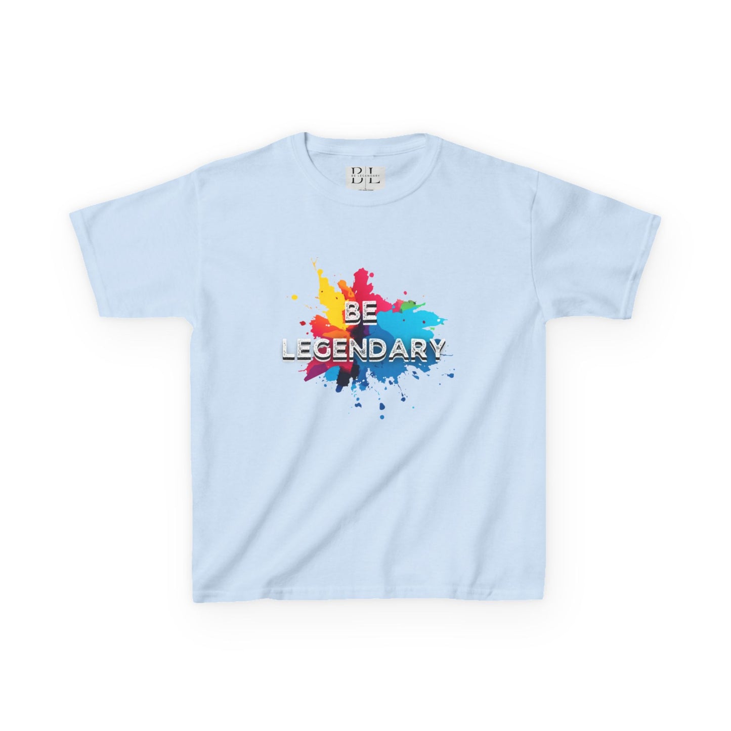 "Kids" Be Legendary "The Passover" Heavy Cotton Tee - Colorful Splash Design for Fun Adventures