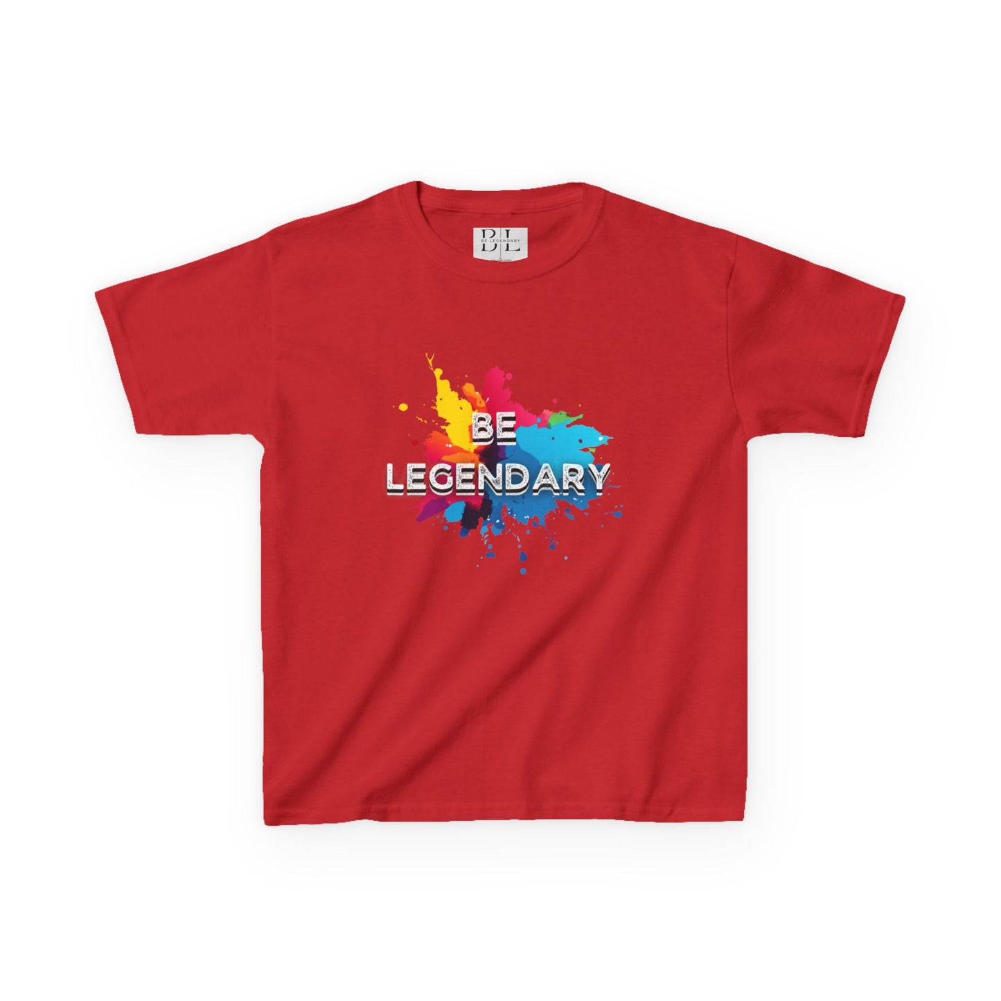"Kids" Be Legendary "The Passover" Heavy Cotton Tee - Colorful Splash Design for Fun Adventures