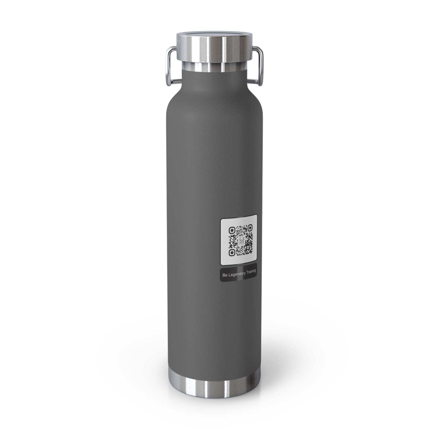 Be Legendary "Holy Grail" Inspirational Copper Vacuum Insulated Bottle - 22oz, ‘Be Legendary’ Design
